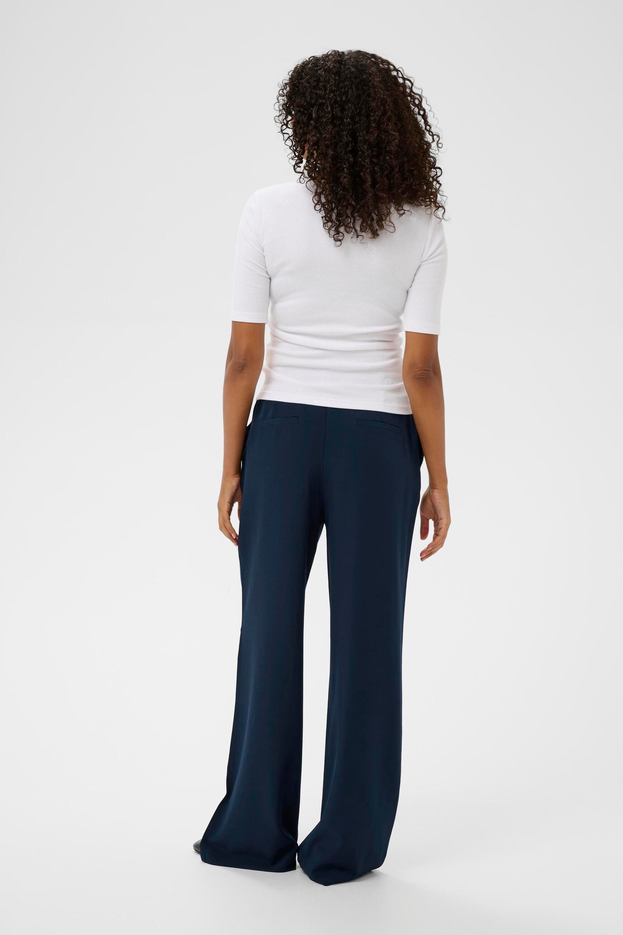 KAFFE Stoffhose Casual Hose KAbeatrice günstig online kaufen