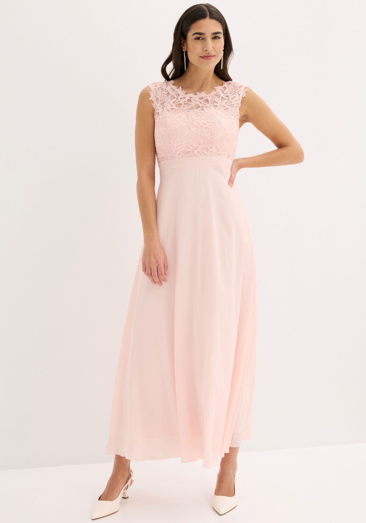 bonprix Maxikleid für festliche Anlässe, vollständig gefüttert, taillierte Passform