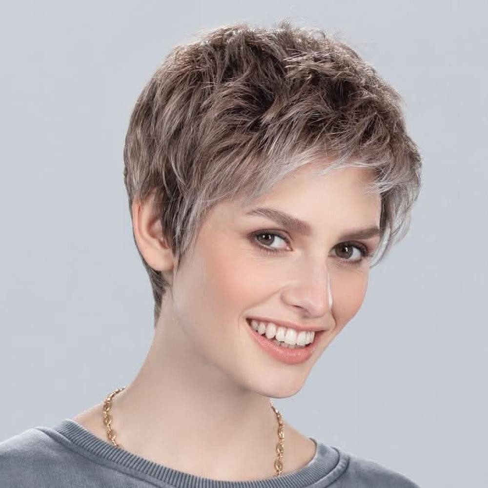 Ellen Wille Kunsthaarperücke Ellen Wille Chat, Kurzer Pixie, mit Lace Front & hitzebeständig, für 54-56 cm Kopfmaß
