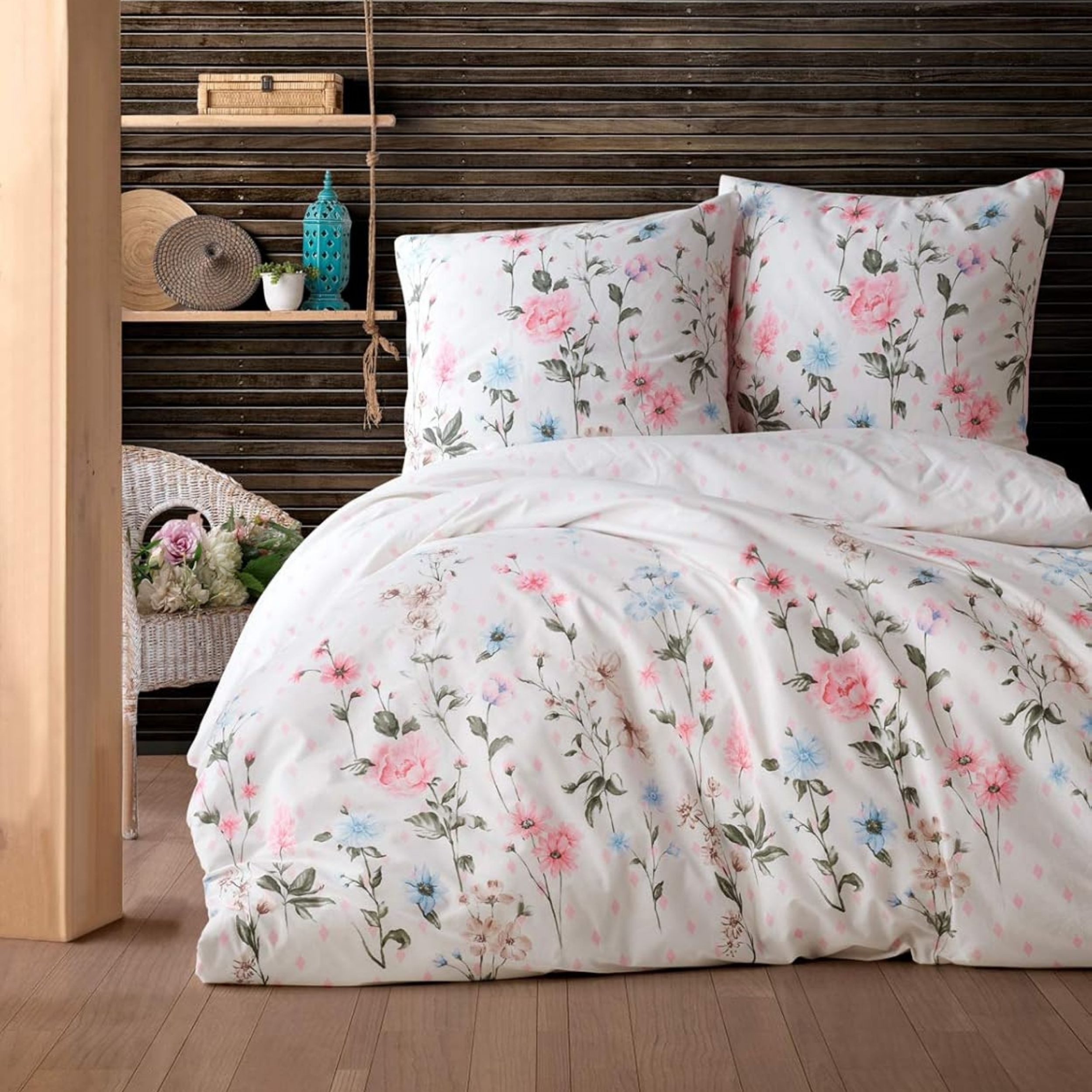 yadetextil Bettwäsche Bettwäsche 200x200 cm. 3 teilig set,Palitra v1, Renfo günstig online kaufen