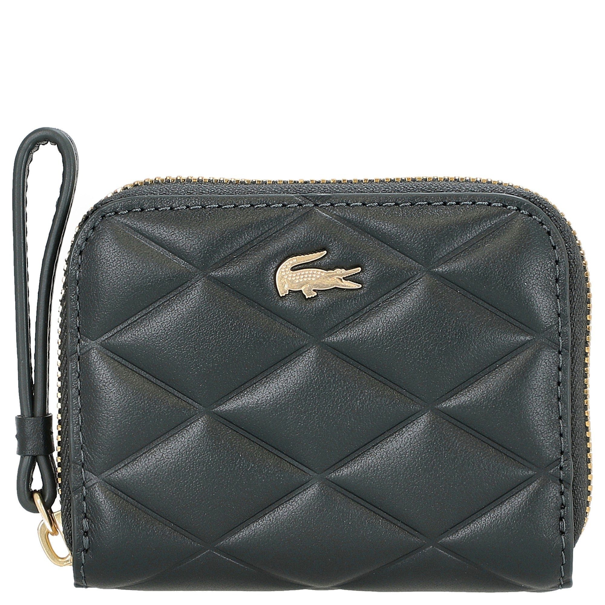 Lacoste Geldbörse Crocodelle Puffed - Geldbörse 4cc 10 cm (sinople)