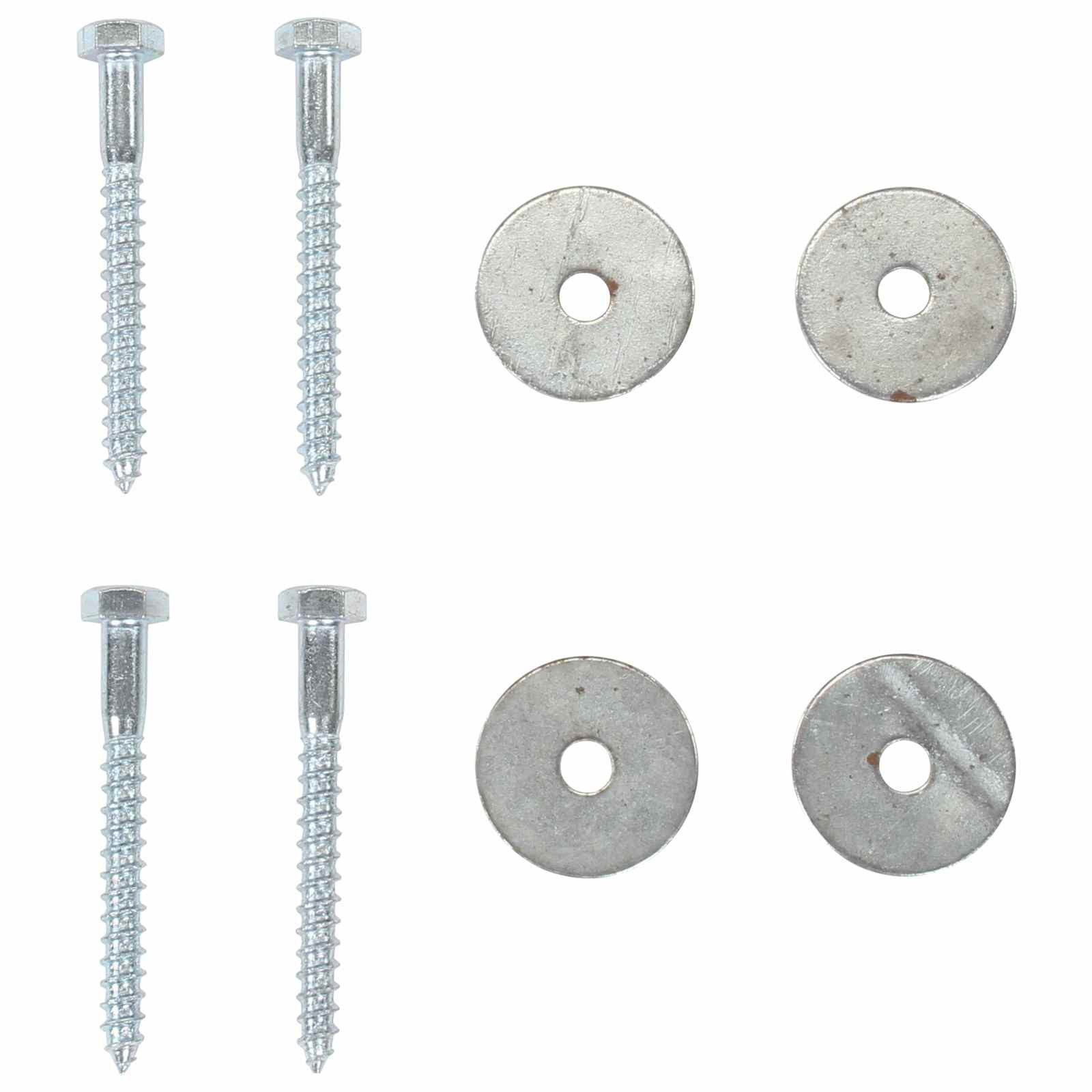 vidaXL H-Pfostenanker Erdanker 4 pcs Silber Ø10 x 60 cm Galvanisiertes Metall, (4-St)
