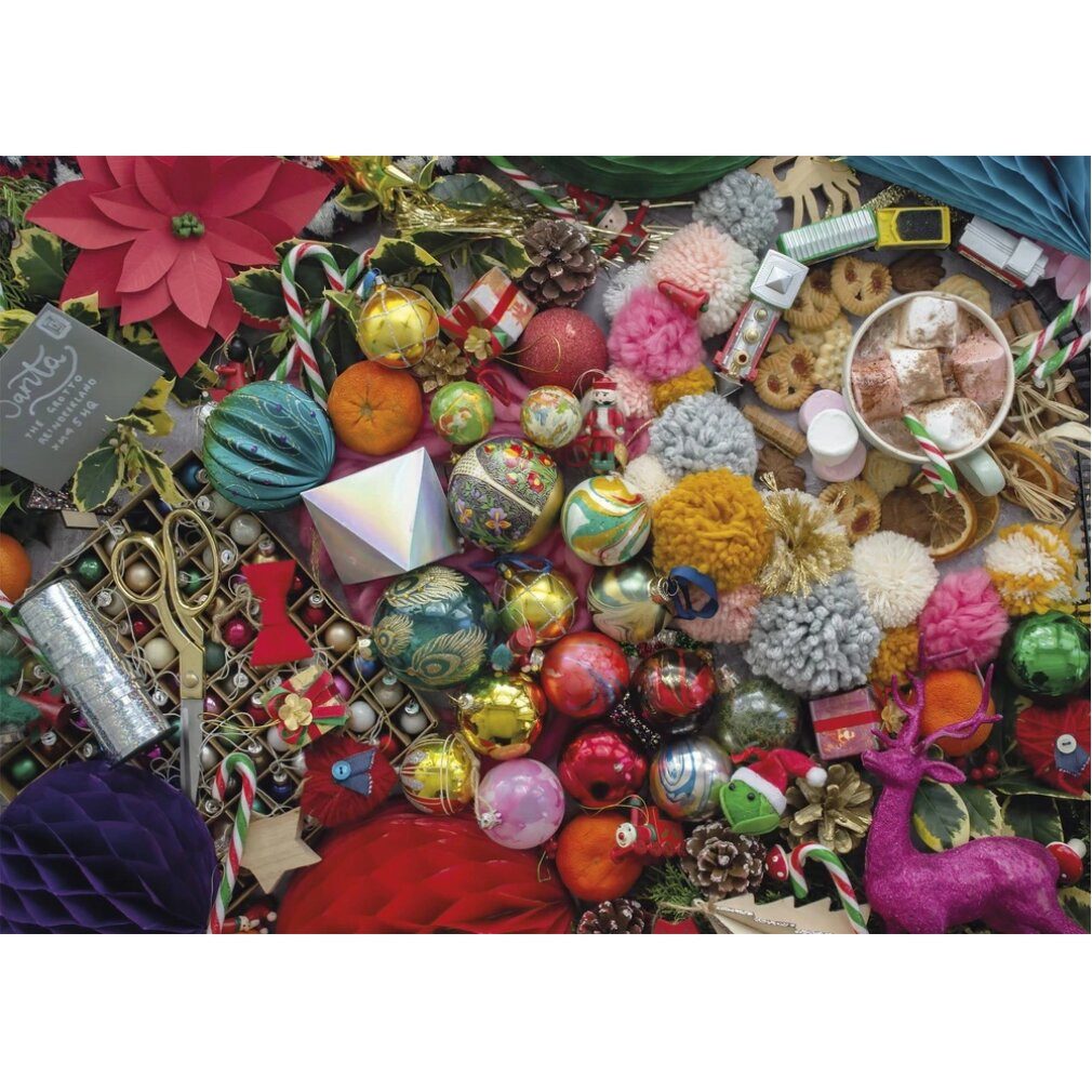 GIBSONS Puzzle GIBSONS Geschmack von Weihnachten Puzzle 1000 Teile, Puzzleteile
