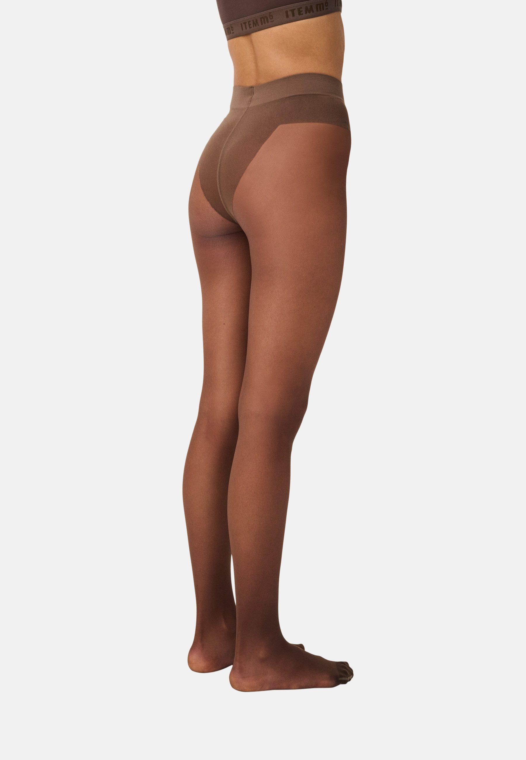 ITEM m6 Feinstrumpfhose Slip-Panty, Push-up-Effekt, leichte Beine, hautangepasst, langlebig
