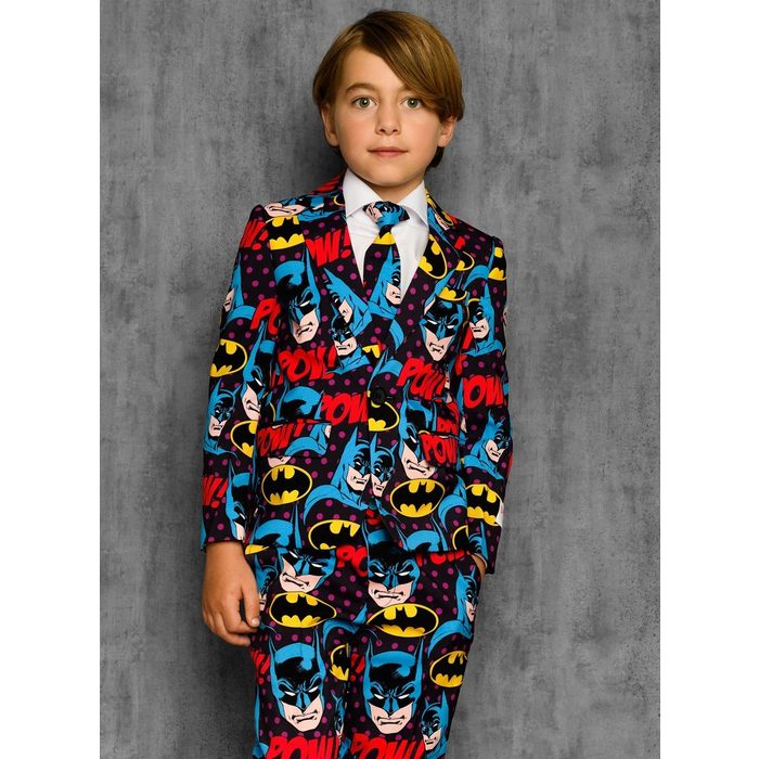 Opposuits Kostüm Boys Dark Knight Mit diesem Anzug für Jungs wird auch dem Dark Knight nichts zu bunt!