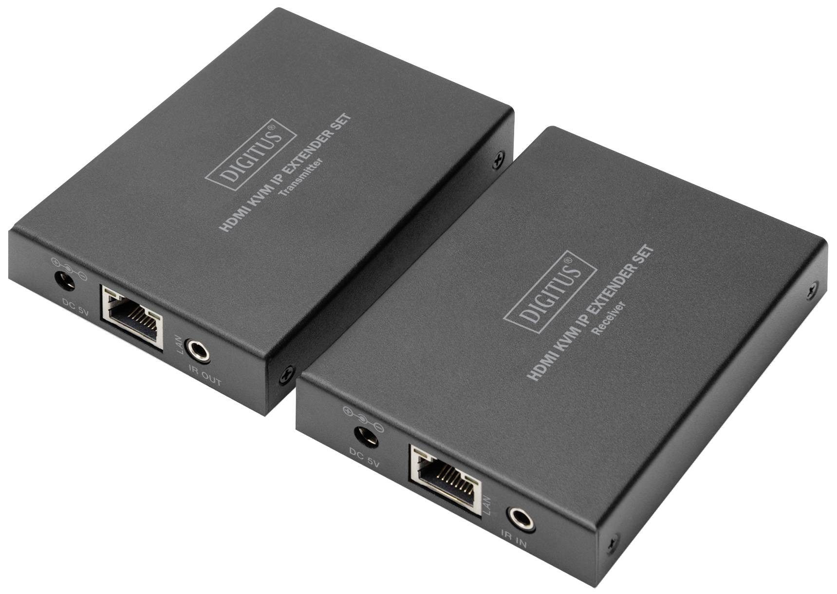 Digitus DIGITUS HDMI KVM IP Extender Set HDMI-Kabel