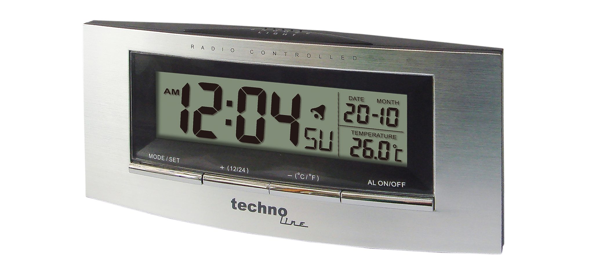 technoline Funkwecker WT 182 mit Innentemperaturanzeige günstig online kaufen