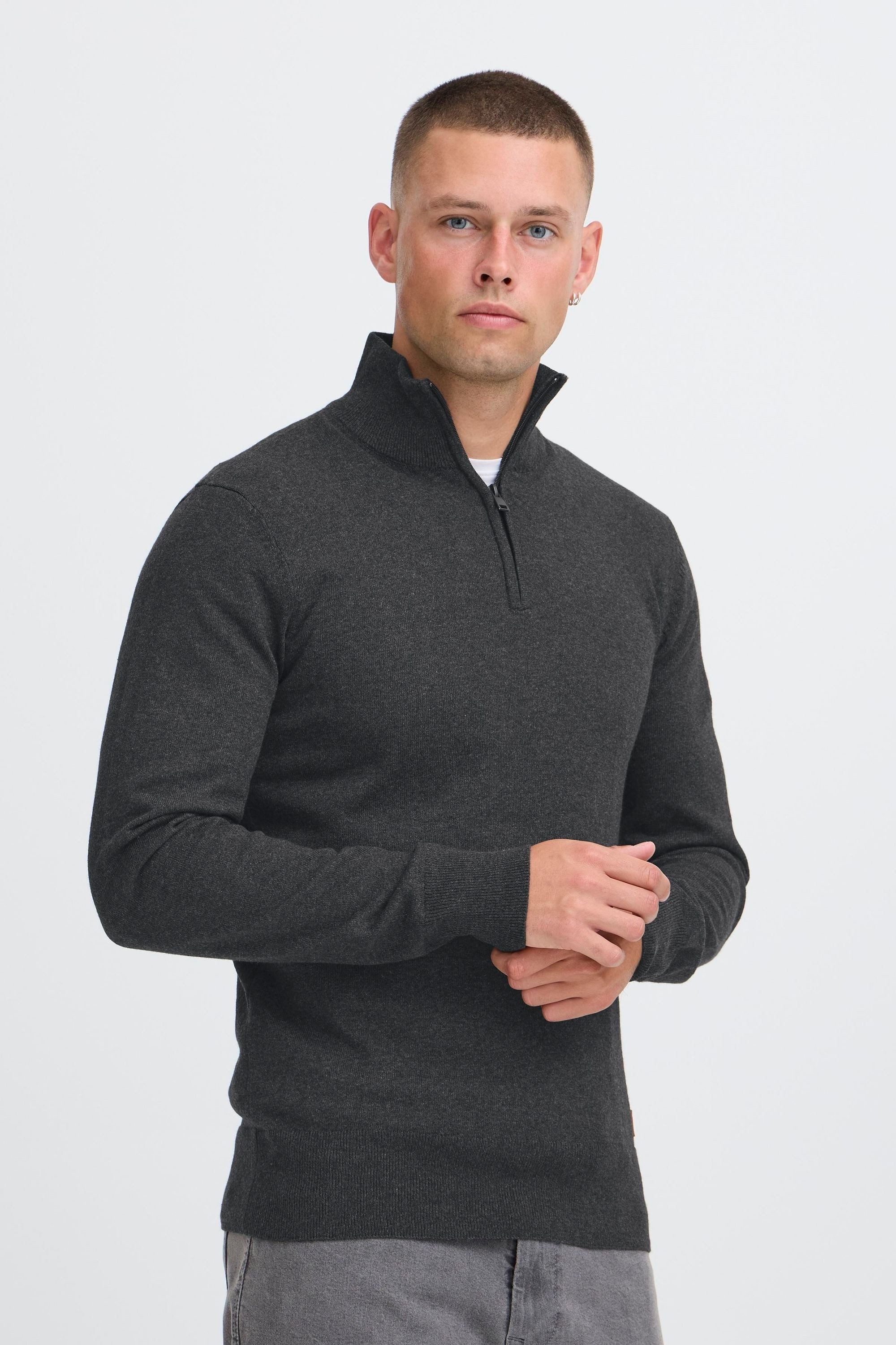 Blend Troyer BHFilip Stilvoller Troyer mit Reißverschluss günstig online kaufen