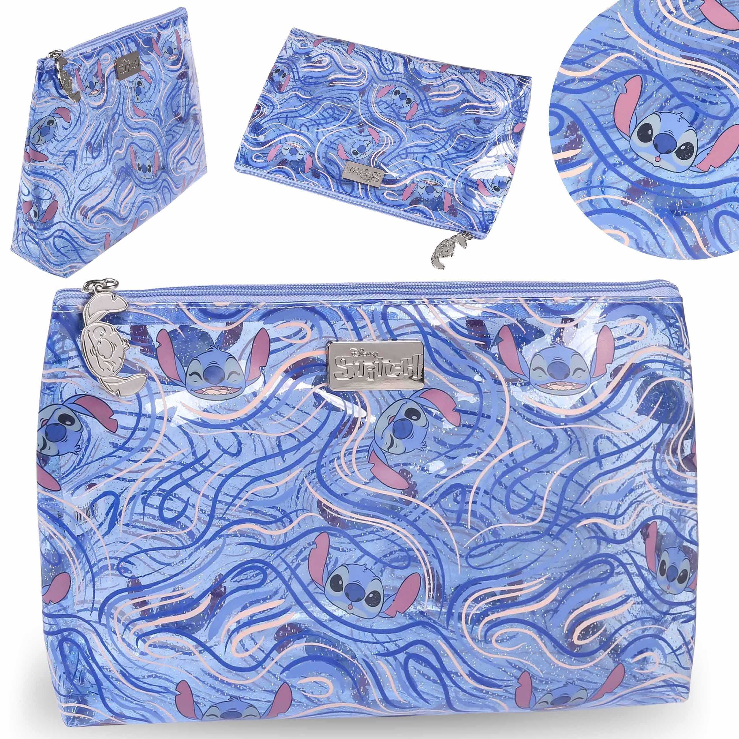 Disney Kosmetiktasche DISNEY Stitch pvc-kosmetiktasche, reißverschluss 30x20 cm