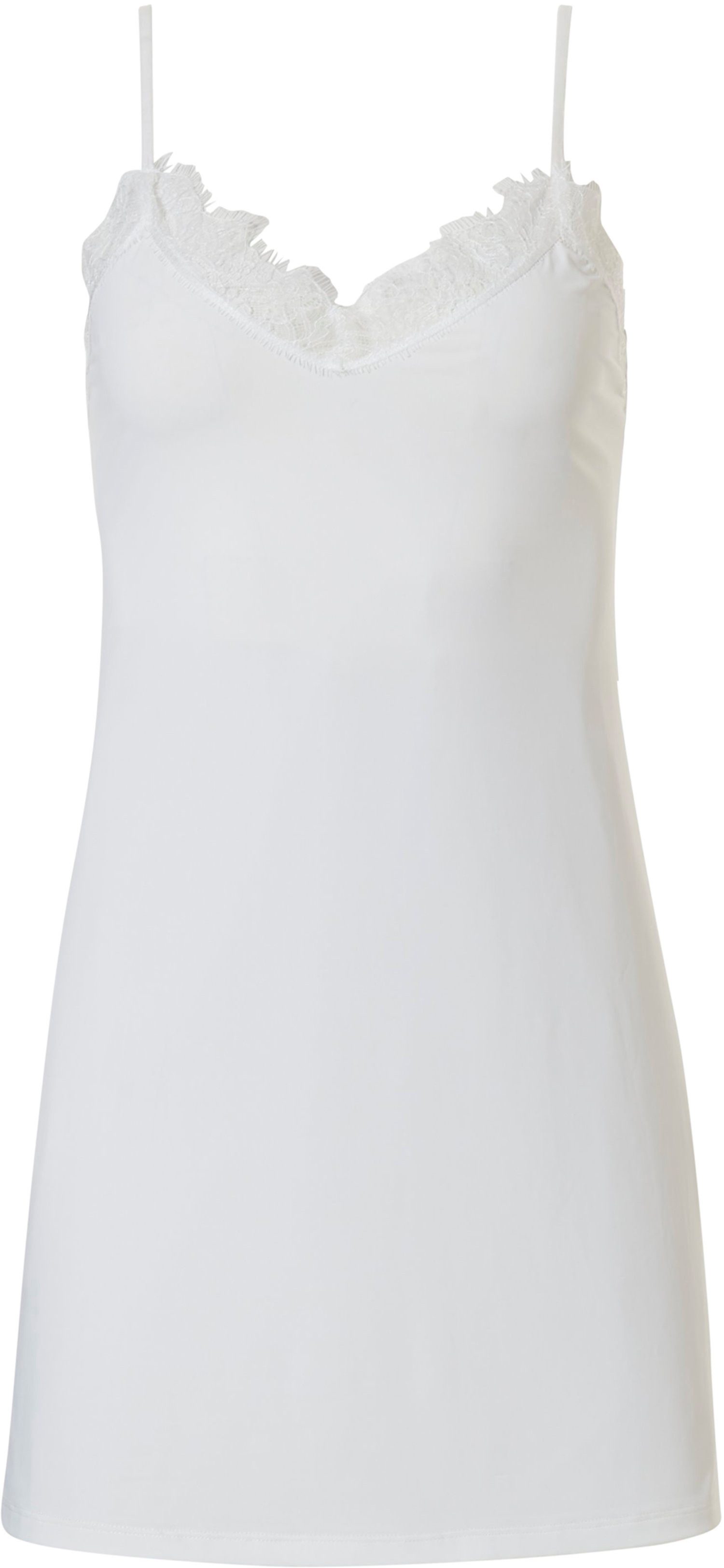 Pastunette Unterkleid Satin Unterkleid für transparente Kleidung (1-tlg) mit Spitze