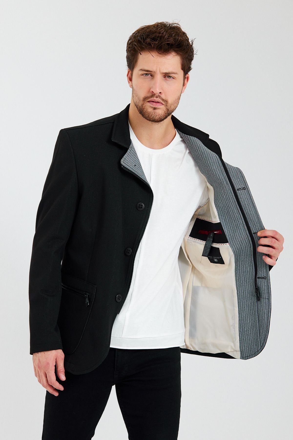 Ron Tomson BLACK Blouson