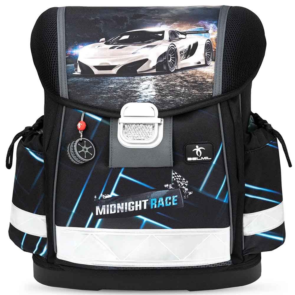 Belmil Schulranzen Set Classy 10-teilig 2026 Jungen Midnight Turbo