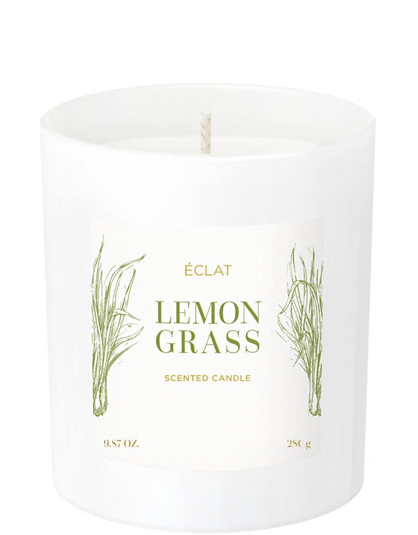 ÉCLAT Duftkerze ÉCLAT Lemongrass Duftkerze aus Sojawachs
