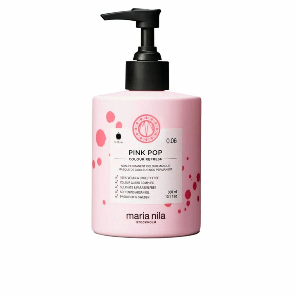 Maria Nila Haarkur Colour Refresh Non-Permanent Colour Mask 0.06 Pink Pop