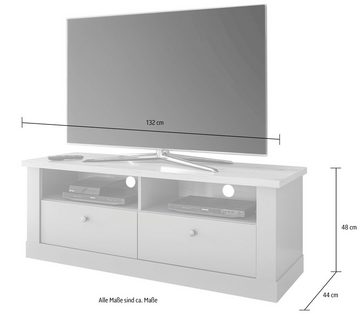 Home affaire Lowboard CHAMBORD, Breite ca. 132 cm