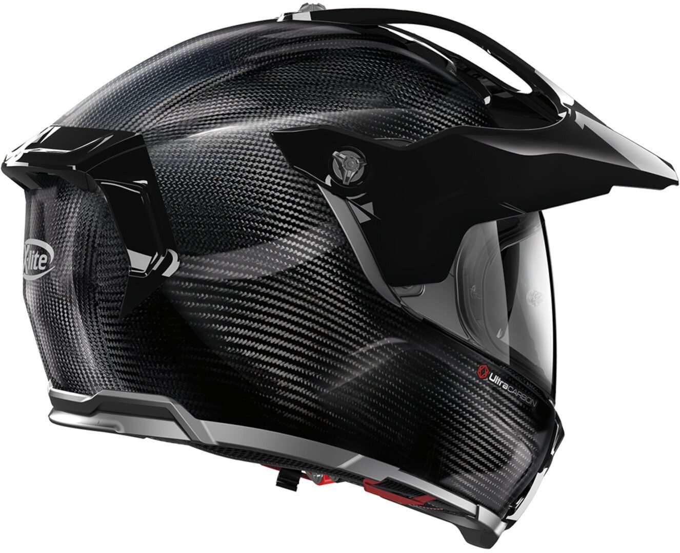 X-lite Motorradhelm X-552 Ultra Carbon Puro N-Com Helm, vorbereitet für Kommunikationssystem,Notfallsystem-Polsterung (EQ