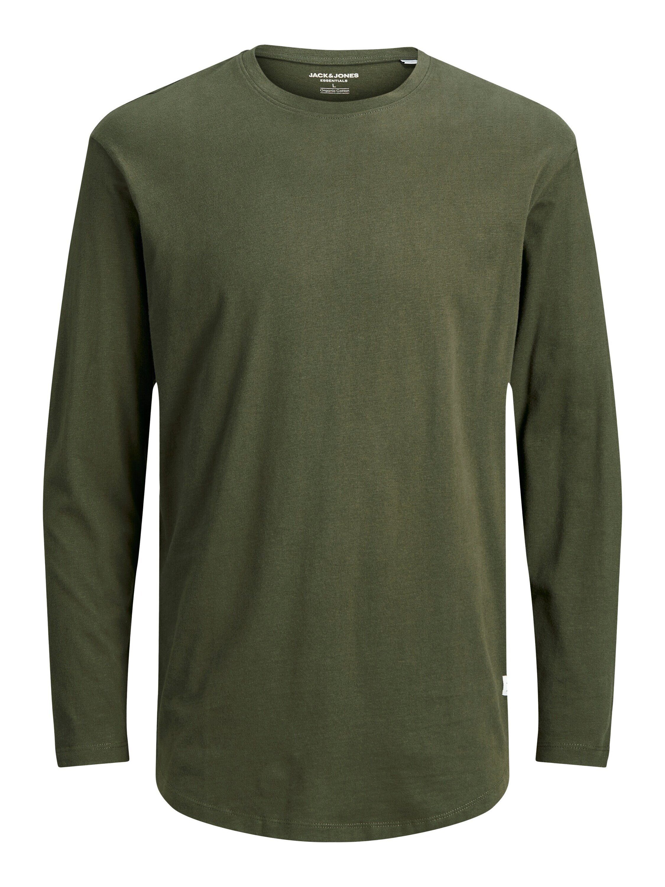 Jack & Jones Herren Langarmshirt JJENOA - Relaxed Fit günstig online kaufen
