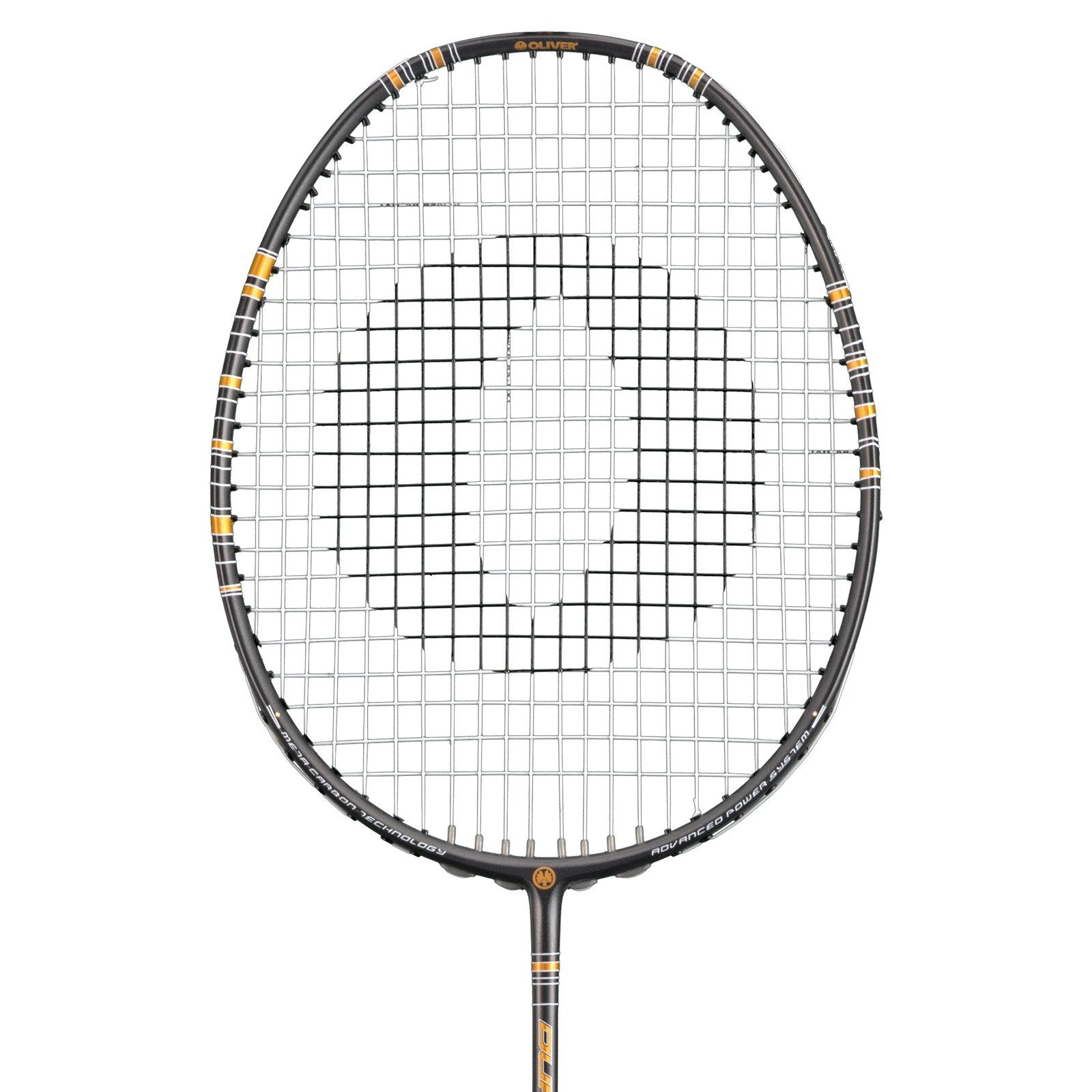 Oliver Badmintonschläger Dual Tec (89g/ausgewogen/flexibel) - besaitet