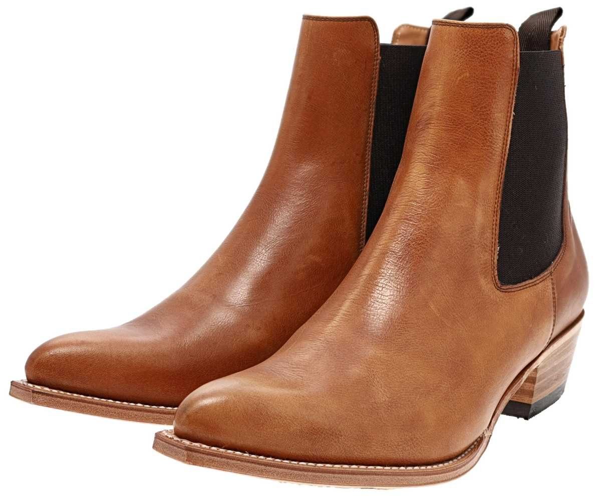 KANSAS Braun Westernstiefelette