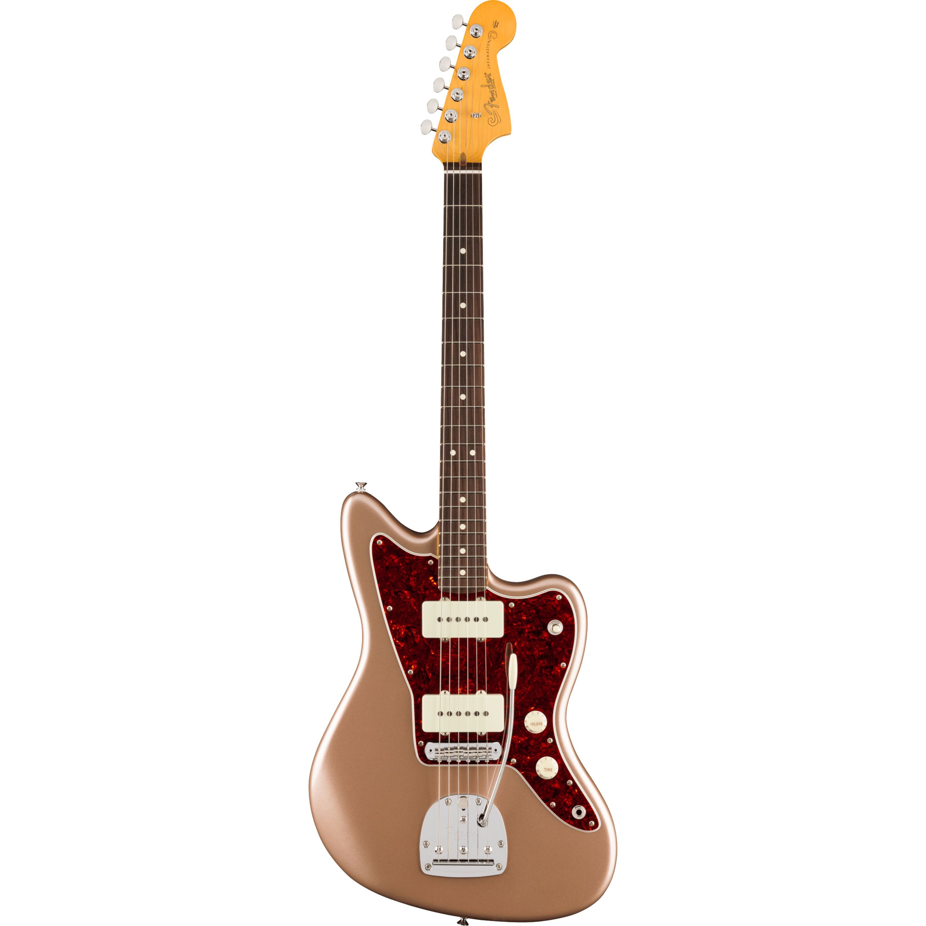 Fender E-Gitarre, E-Gitarren, Andere Modelle, American Professional Classic Jazzmaster RW Faded Firemist Gold -