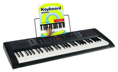 FunKey Home Keyboard 61 Edition (300 Sounds, 300 Rhythmen), (Schüler-Set, inkl. Keyboardschule), mit Begleitautomatik und intelligente Lernfunktion