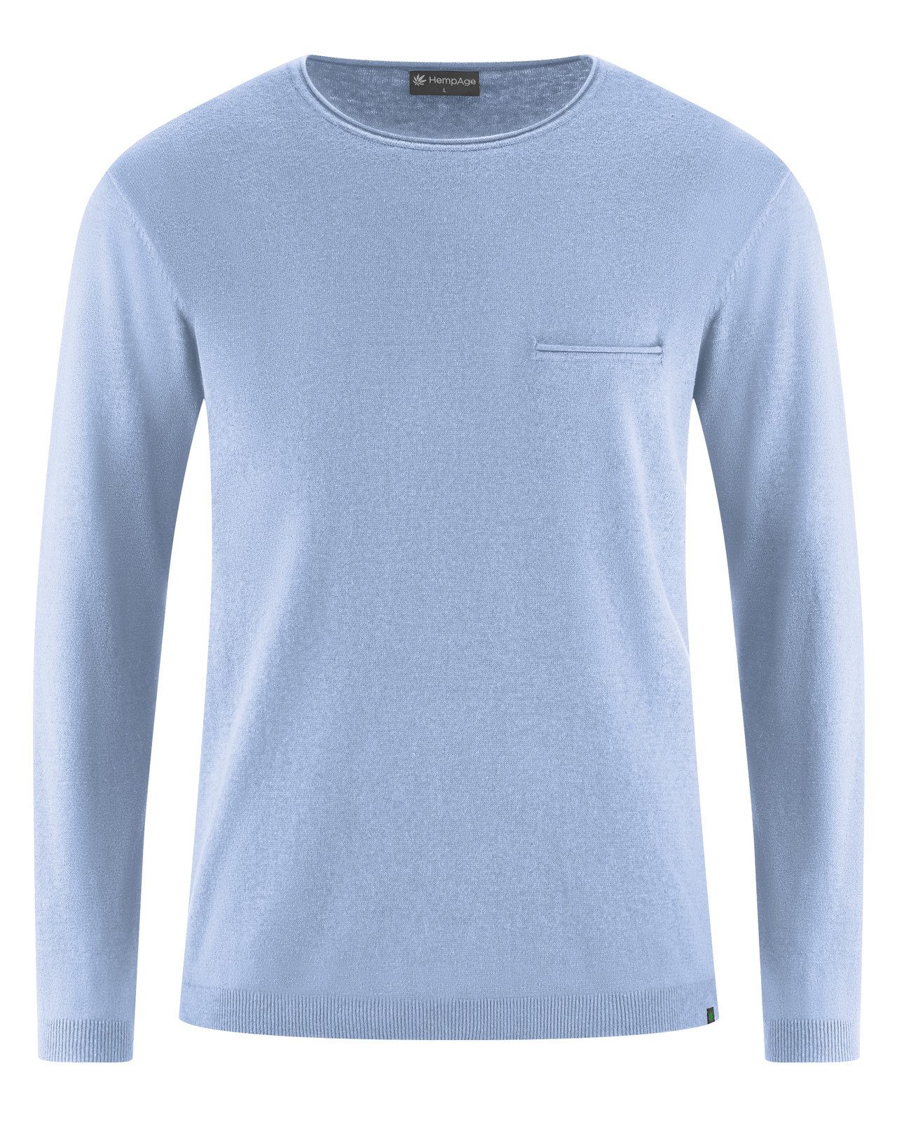 HempAge Strickpullover Sommer Pullover aus Hanf/Biobaumwolle - Normal Fit
