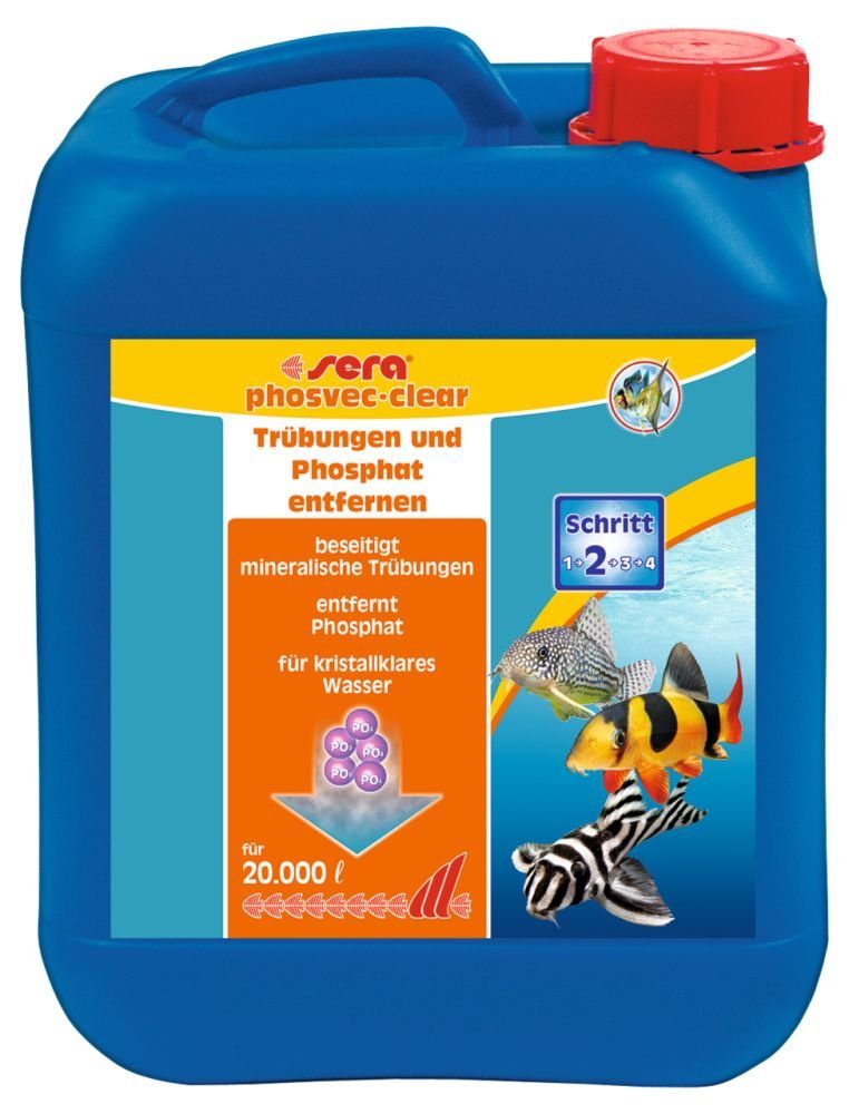 Aquariendeko sera phosvec.clear 5.000 ml