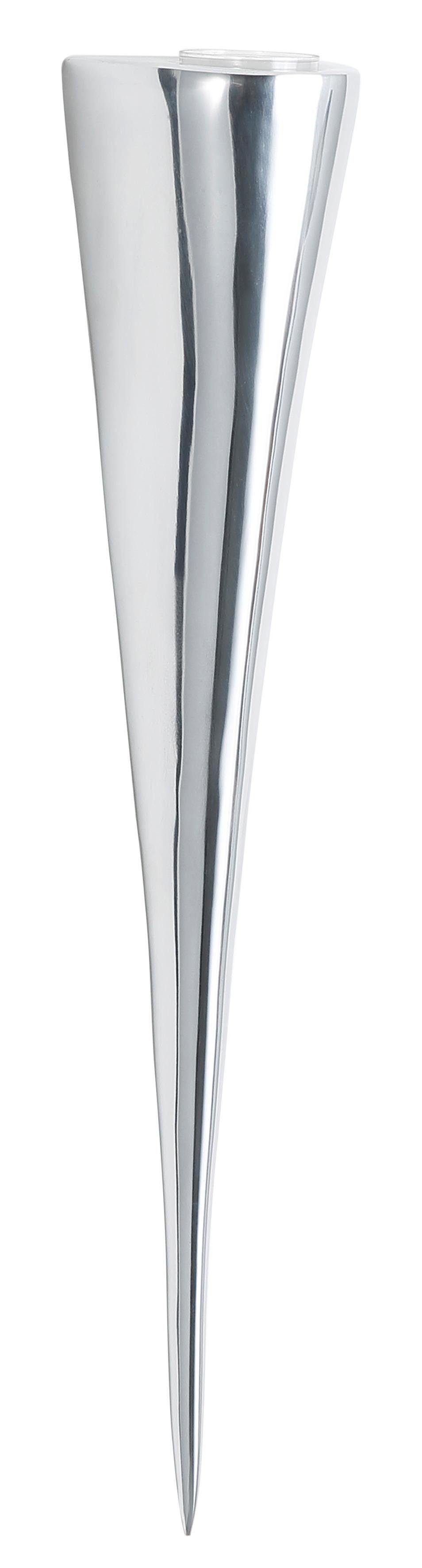 Home affaire Wandkerzenhalter, modern, Aluminium, silber