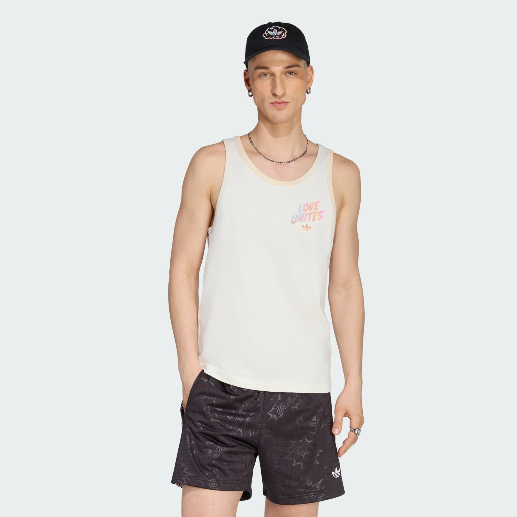 adidas Originals Tanktop LOVE UNITES GFX TANKTOP (1-tlg)