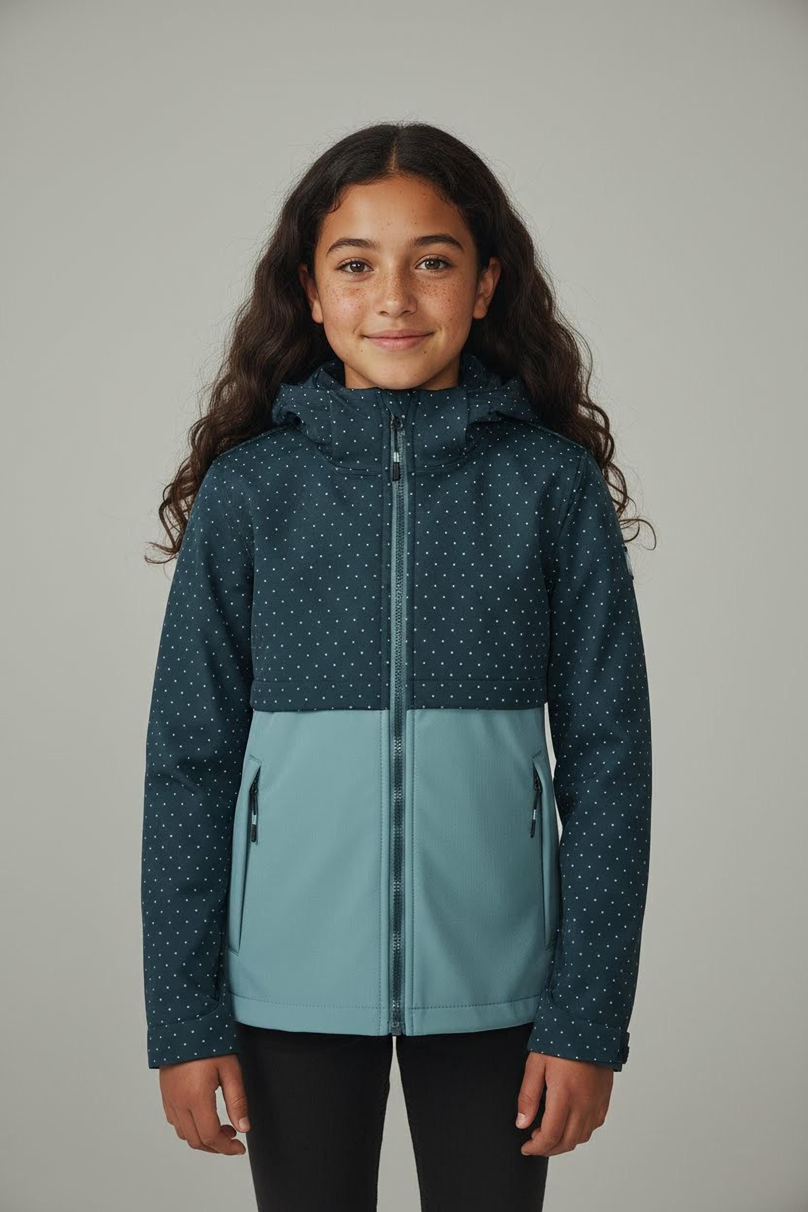Killtec Softshelljacke KOW 227 GRLS SFTSHLL JCKT (1-St) für Jugendliche, mit reflektierenden Elementen
