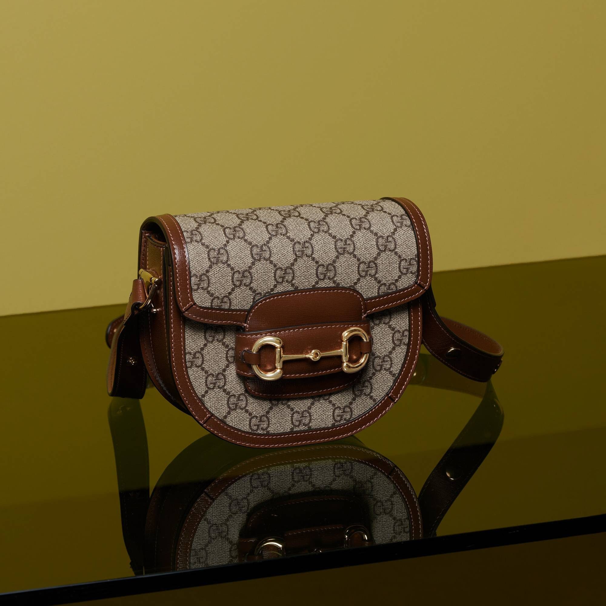 GUCCI Handtasche Horsebit GG Supreme