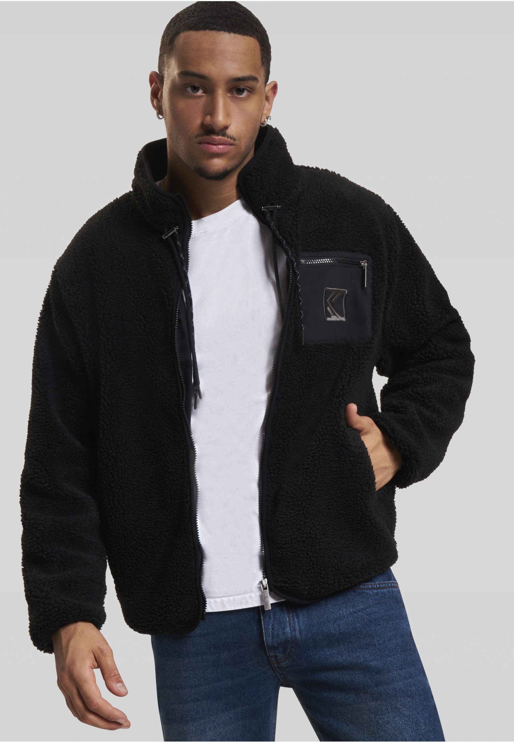 Karl Kani Allwetterjacke Karl Kani Herren KM234-007-3 KK OG Teddy Trackjacket (1-St)