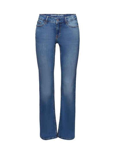 Esprit Bootcut-Jeans Bootcut Jeans mit niedrigem Bund