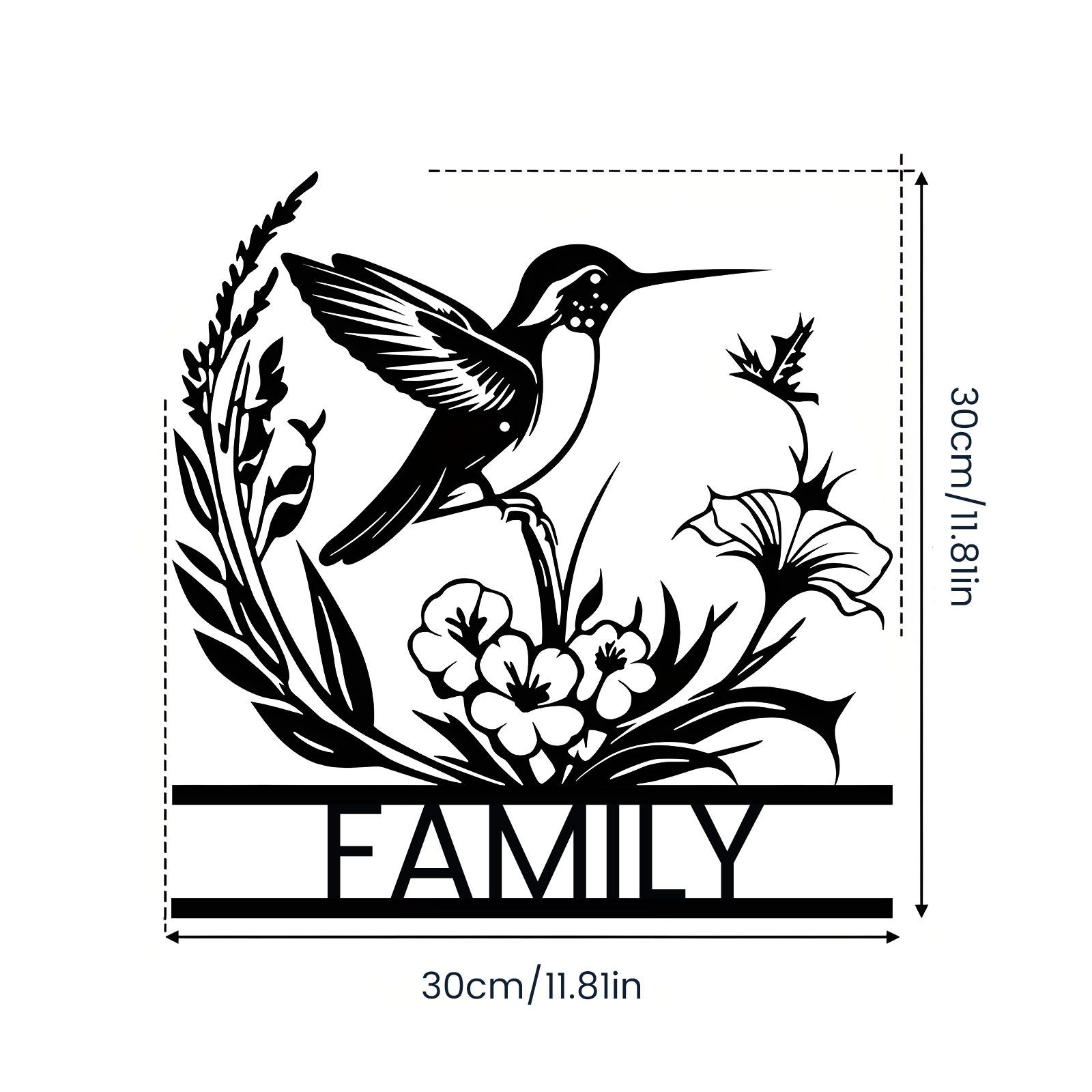 PODOFO Wanddekoobjekt Metall Wanddeko, Vögel Deko Eisen Wandskulpturen Wand günstig online kaufen