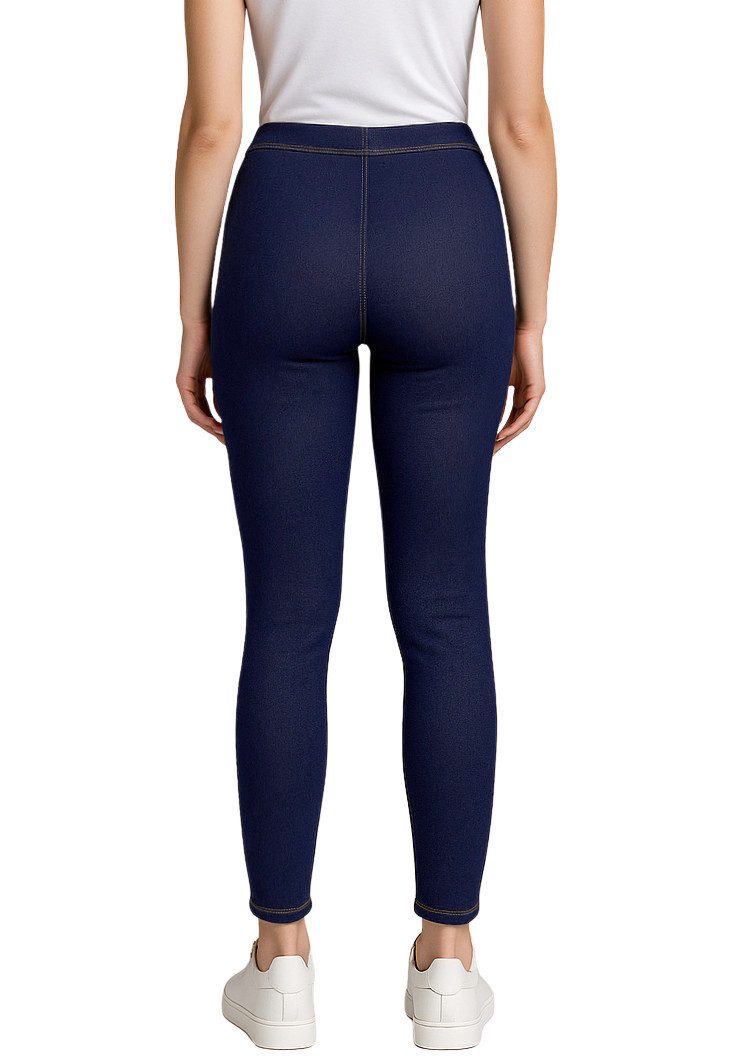dy_mode Thermoleggings Damen Thermo-Leggings in Jeans-Optik günstig online kaufen