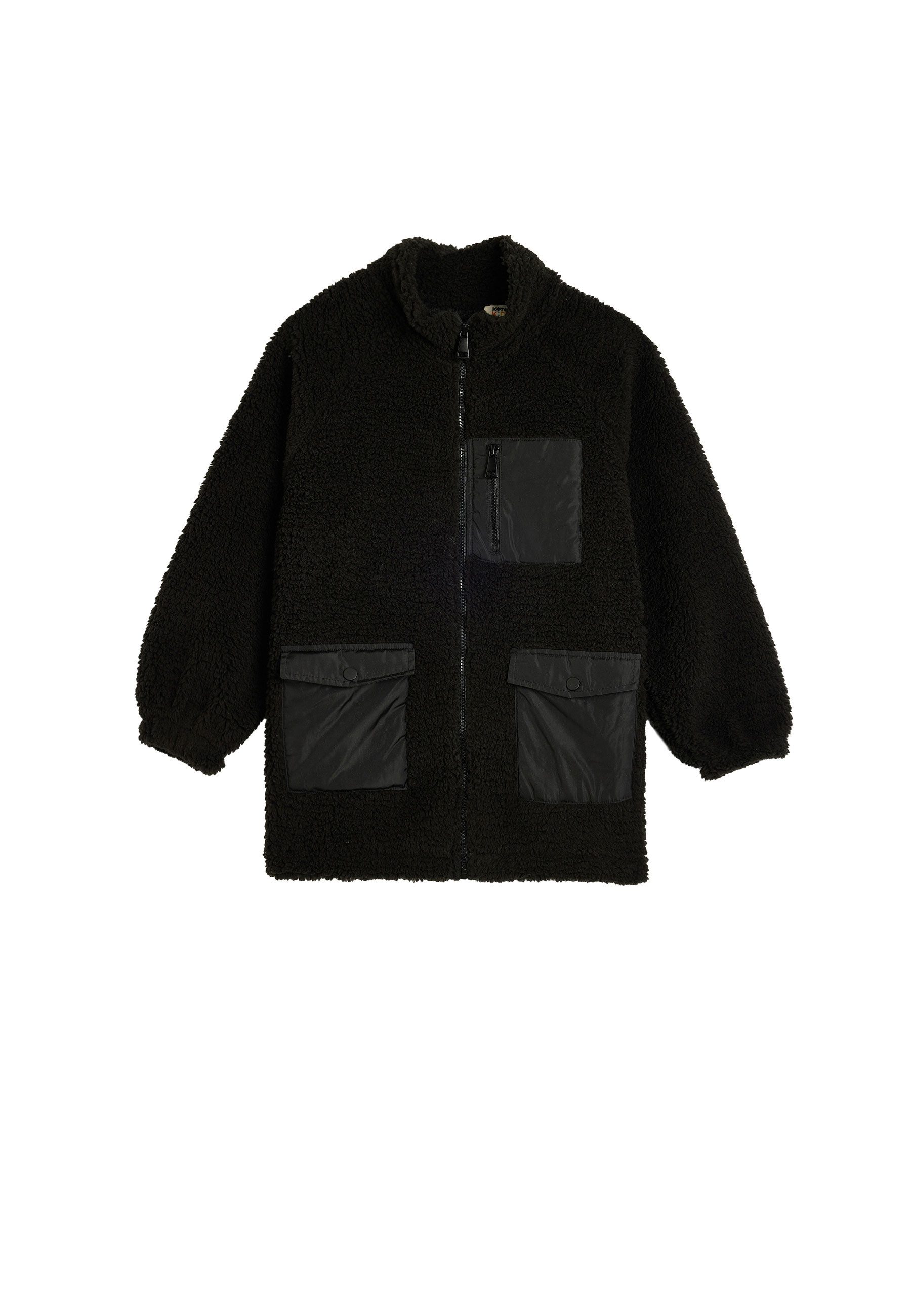Plüschjacke Regular Shacket