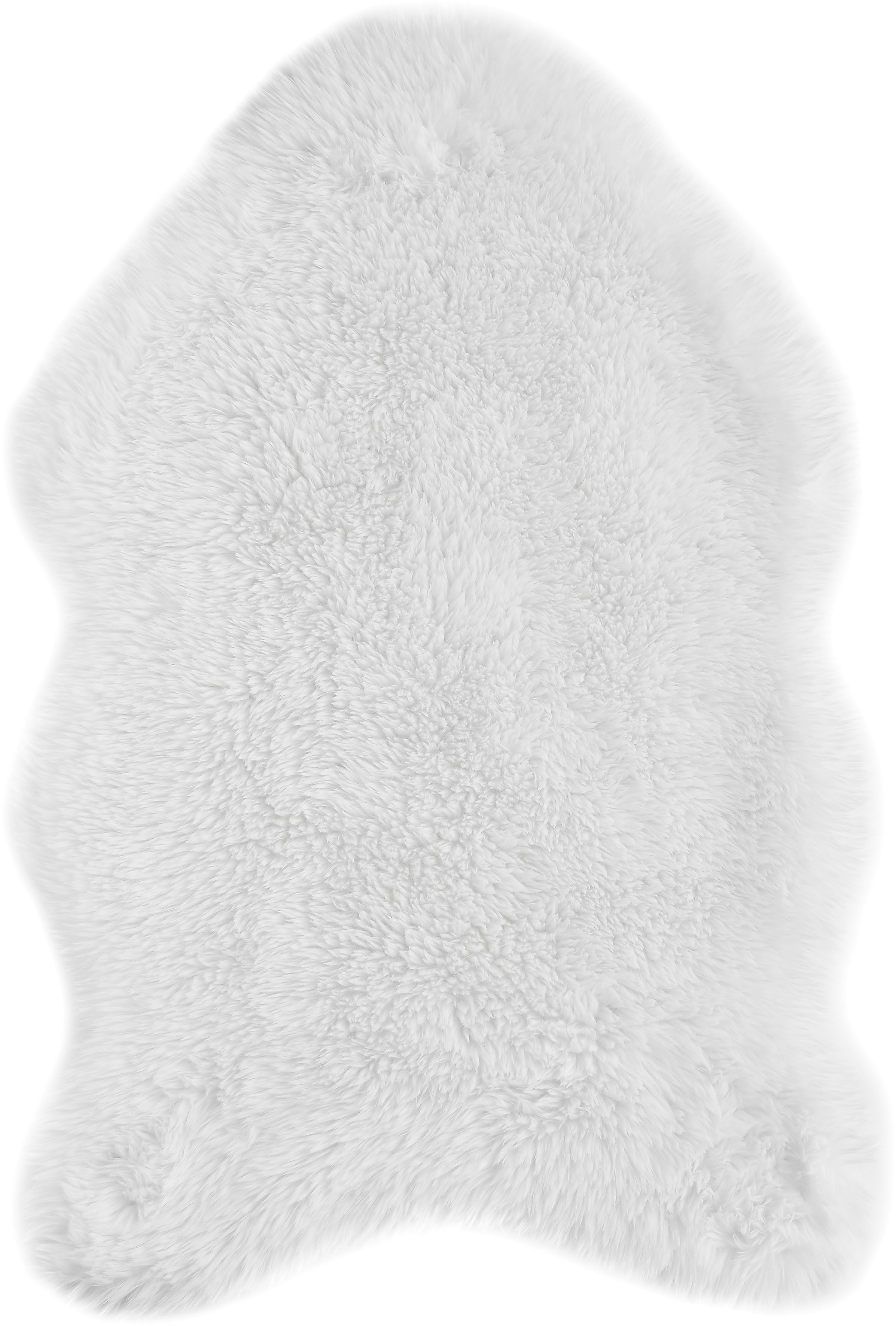 Andiamo Fellteppich Alpa, fellförmig, Höhe: 35 mm, Kunstfell, Uni Farben, s günstig online kaufen