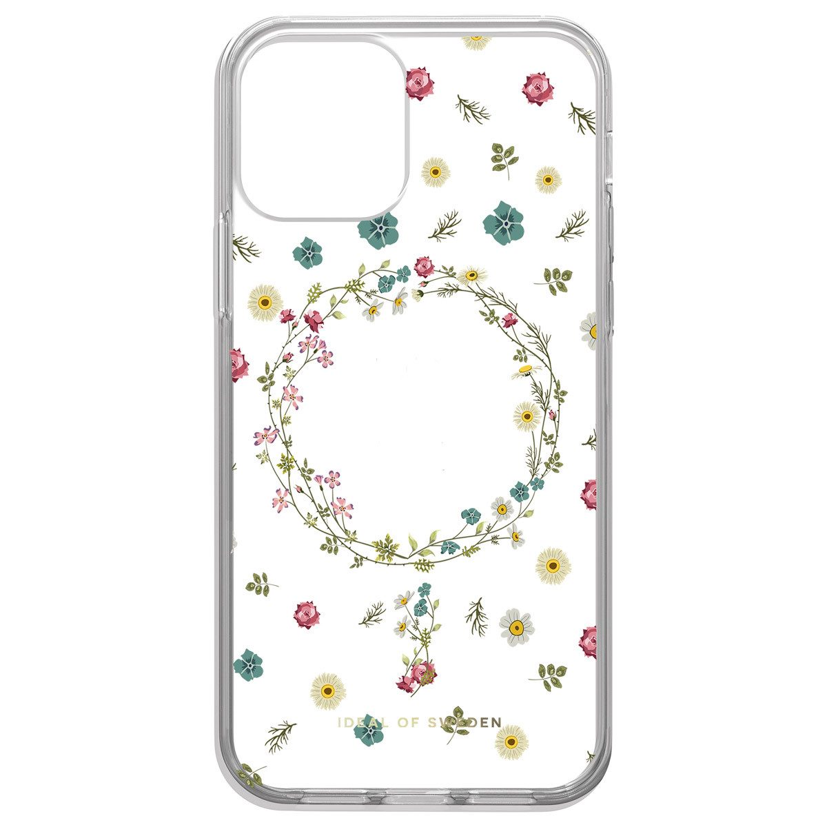 iDeal of Sweden Backcover iDeal of Sweden Clear Case MagSafe Apple iPhone 12 (Pro) - Petite Flor
