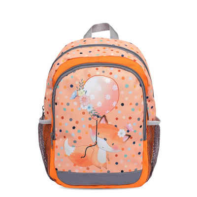 Belmil Rucksack Kiddy Plus Kindergartenrucksack Foxy Dream 3-6 Jährige Kinder Rucksack