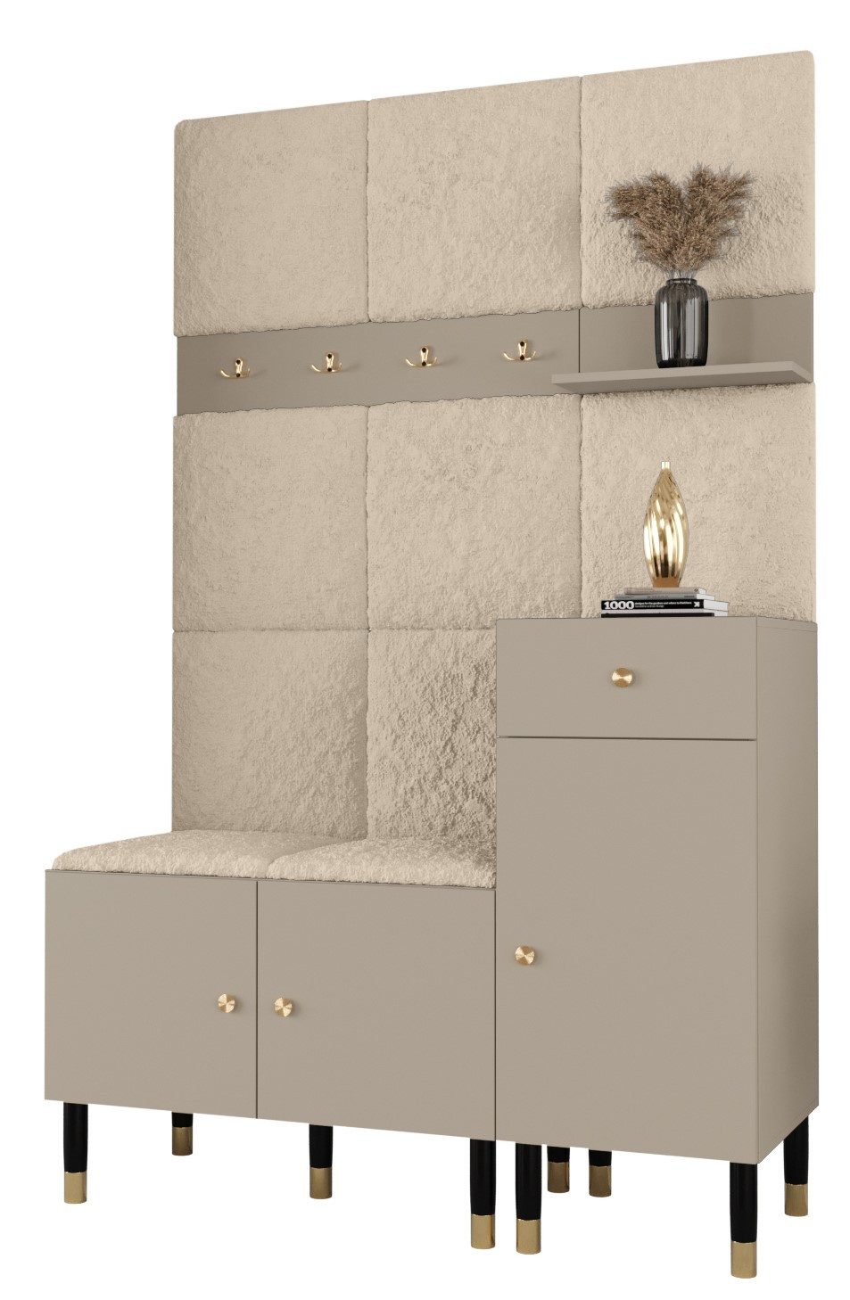 ABIKS MÖBEL Kompaktgarderobe PALERMO Set 5 günstig online kaufen