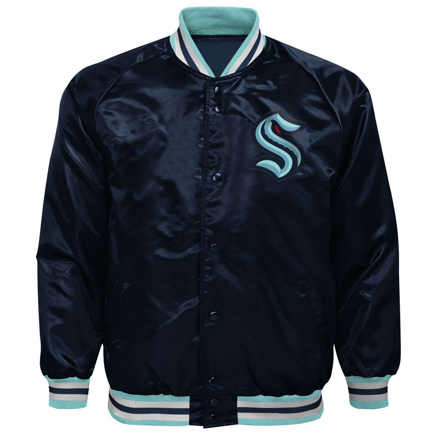 Outerstuff Winterjacke Satin NHL Seattle Kraken