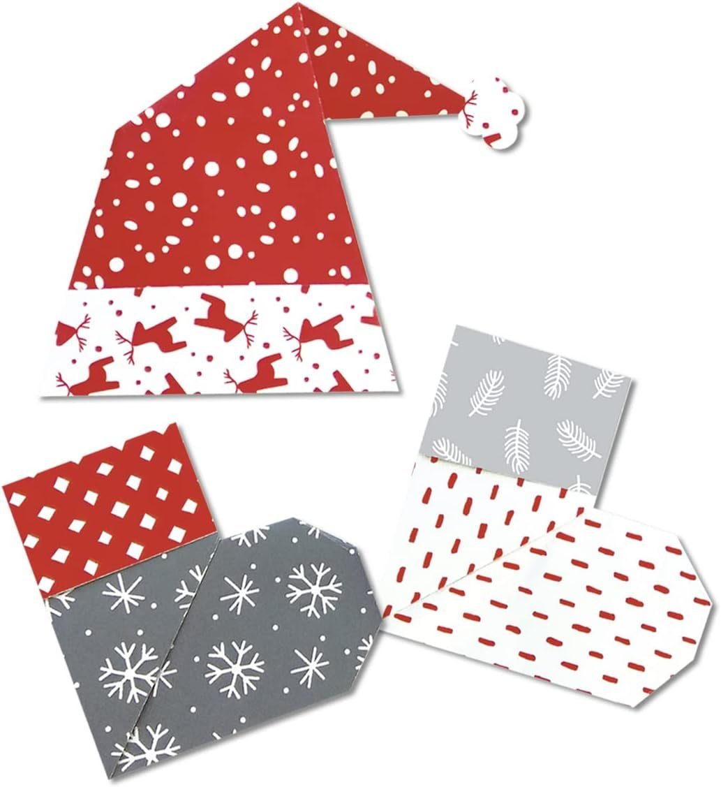 Ursus - Ludwig Bähr Designpapier URSUS Faltblätter Nordic Christmas 15 x 15 cm