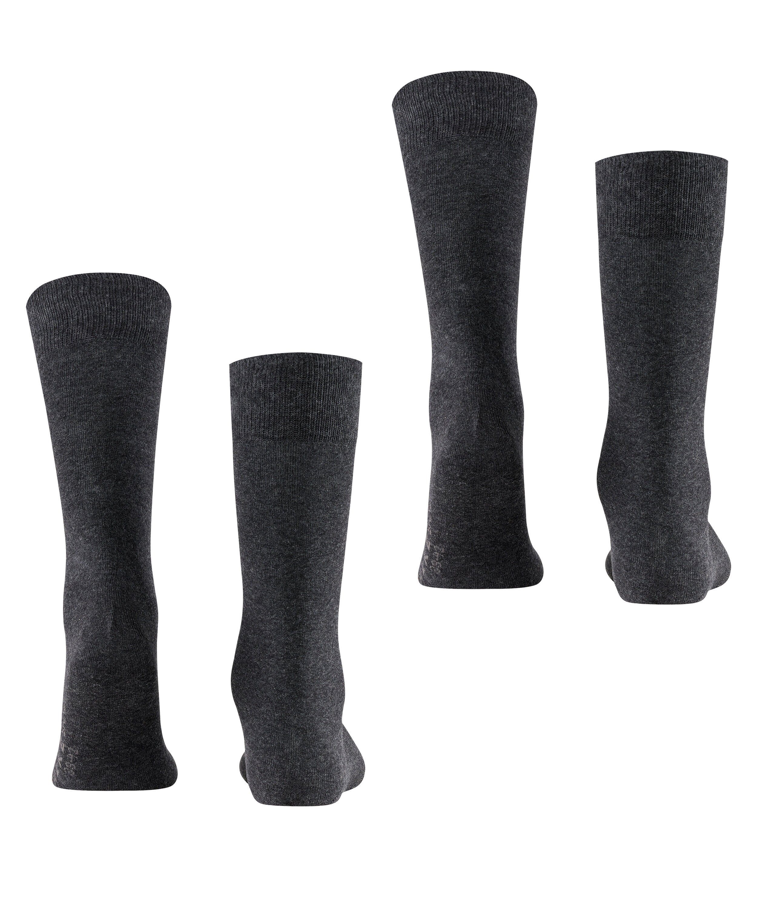 anthra.mel Socken Swing FALKE (2-Paar) 2-Pack (3080)