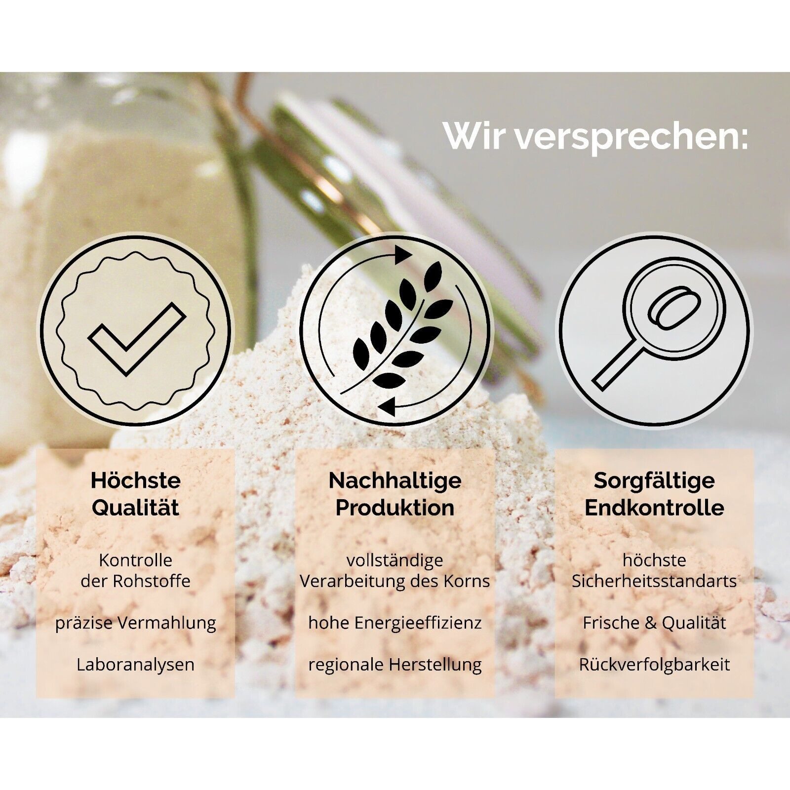 Bielmeier Backmischung Bauernbrot 5 Stück á 1000 g Küchenmeister, 1 x 5000 g, (5 Stück á 1000g, 5 Stück Bauernbrot), Made in Baden-Württemberg (SET311001-5)