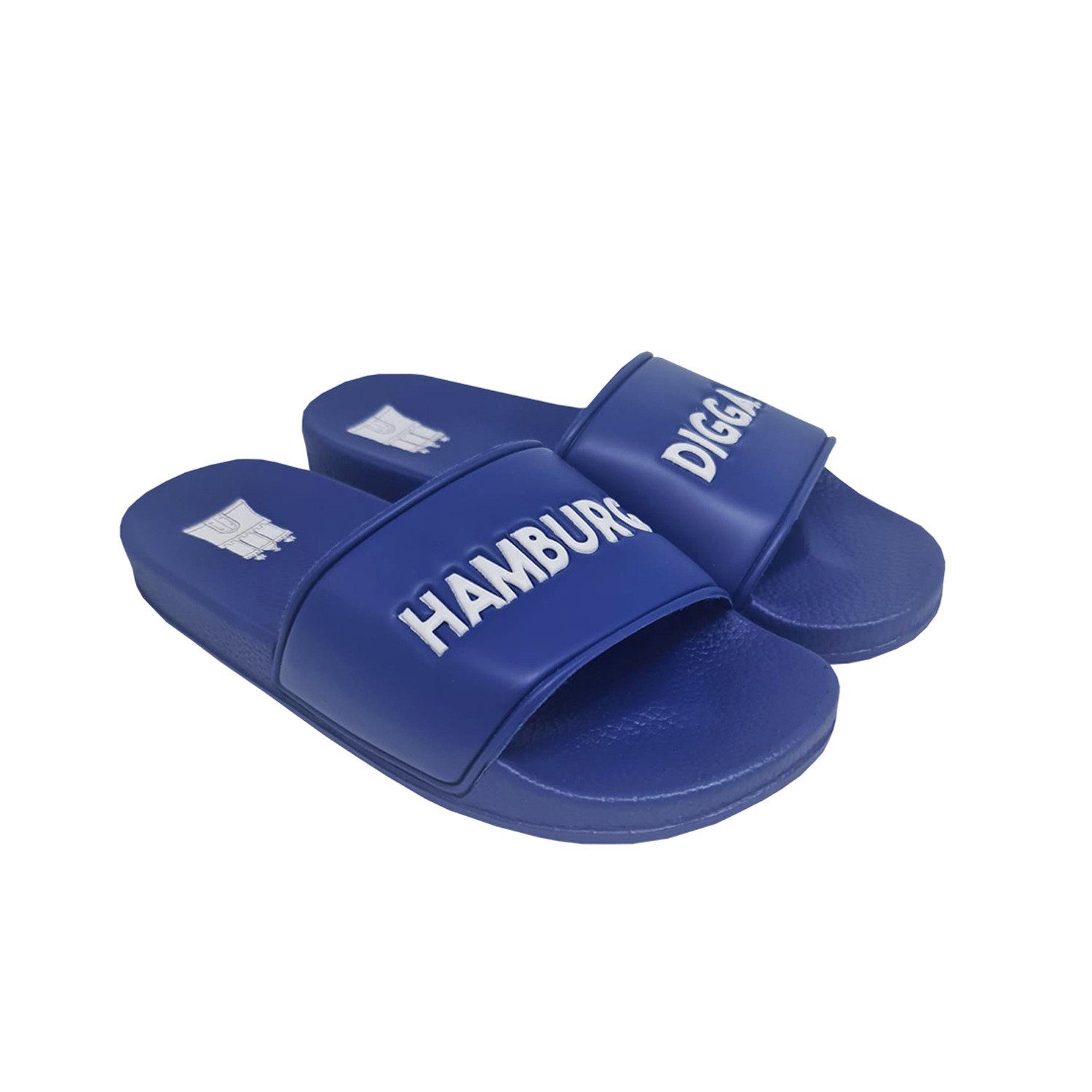 Hamburg Digga "DIGGALETTEN" Badelatschen Coole Latschen für Coole Leute Bad günstig online kaufen
