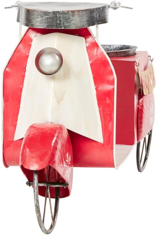 Schneider Weihnachtsfigur Roller XMas, Weihnachtsdeko rot aussen, inkl