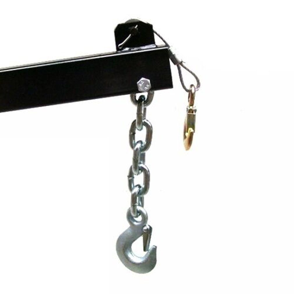 Apex Werkstattkran Ladekran mit Seilwinde 900kg Pickup Kran 06157 Hebekran Schwenkkran