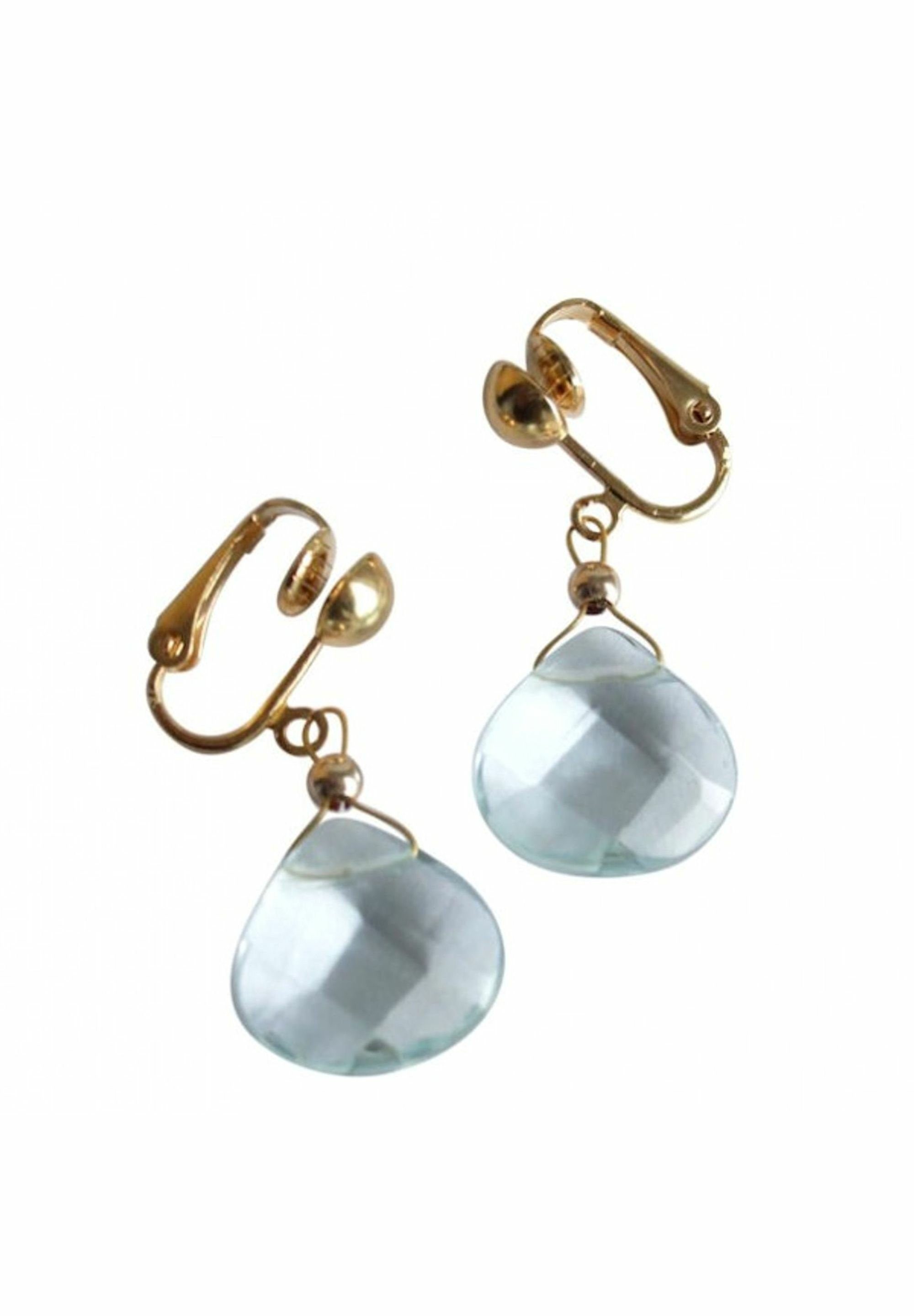 Gemshine Paar Ohrclips Aqua Clips, Europäischer günstig online kaufen