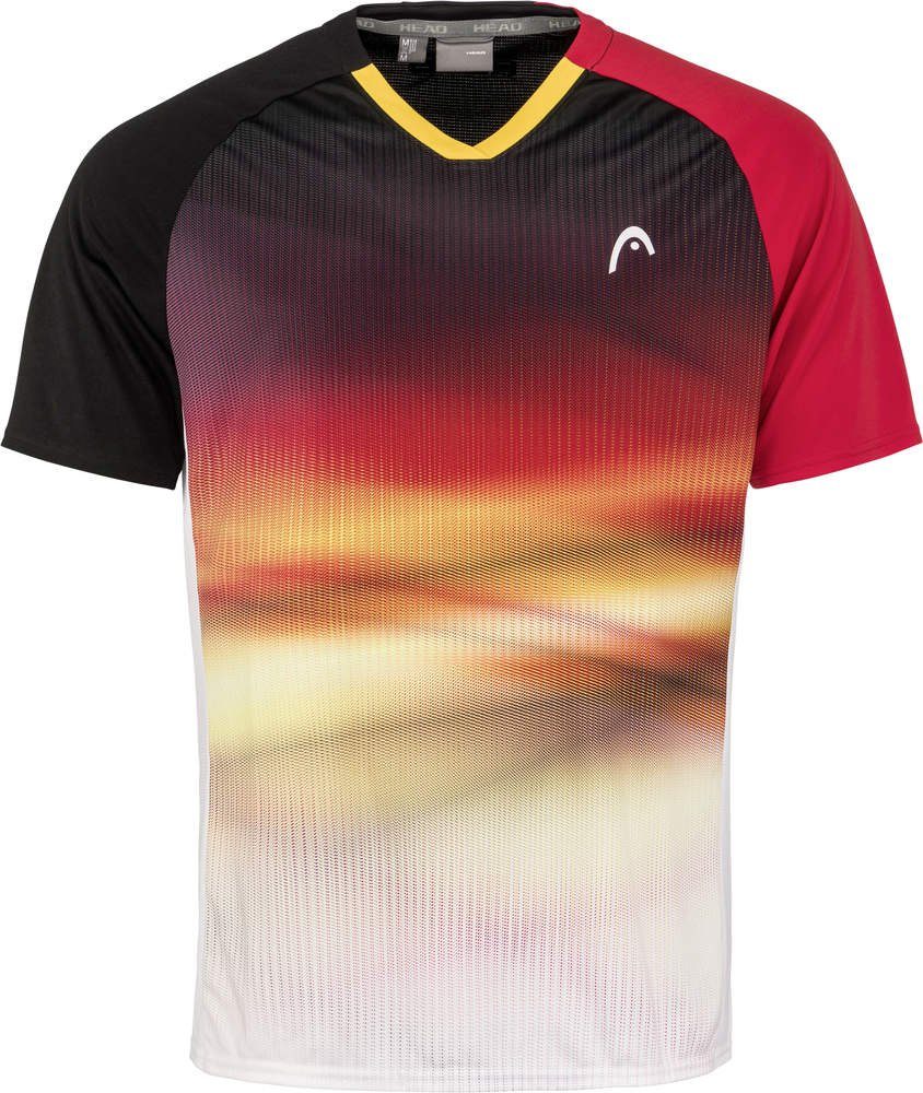 Head Tennisshirt T-Shirt Herren Tennis Team Deutschland HEAD DTB STRIKER T-Shirt M Men