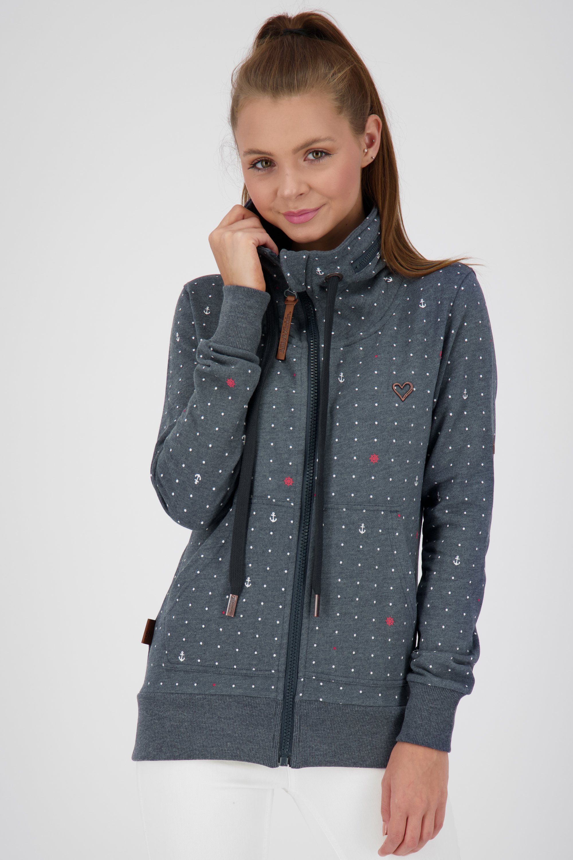Alife & Kickin Kapuzensweatjacke Damen VivianAK B günstig online kaufen